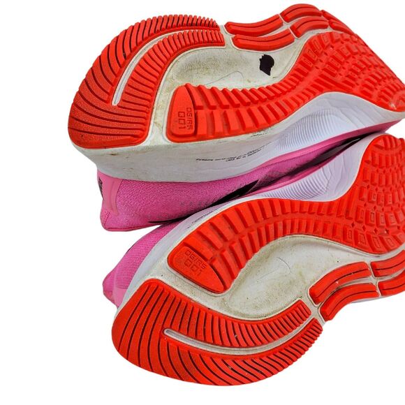 NIKE Shoes AIR ZOOM PEGASUS 37 Women Size 9 PINK GLOW Running Sneaker BQ9647-602 - Picture 11 of 12
